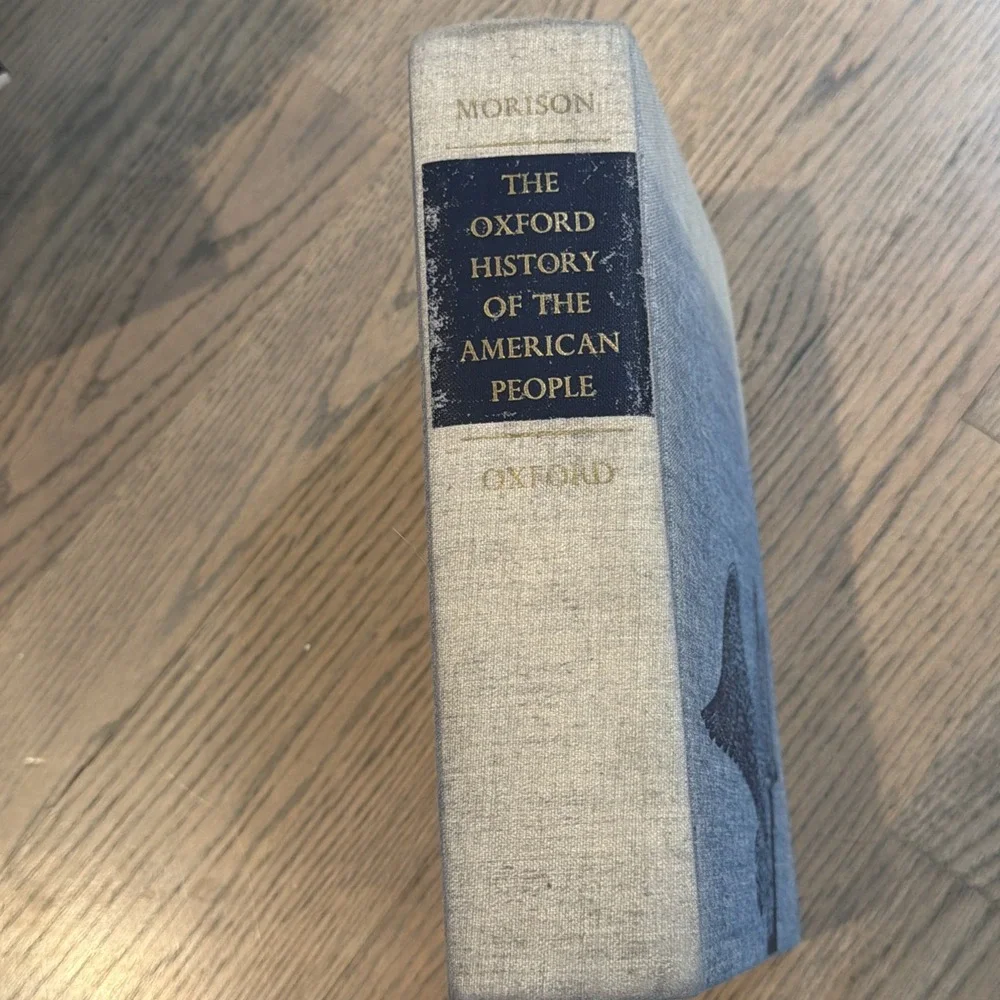 The Oxford History of the American People HC Samuel Eliot Morison 1965 1st Ed